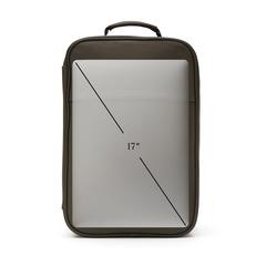 Vue VINGA Sac à dos de voyage Baltimore de couleur vert| Krokrodeal