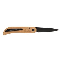 Vue Couteau en bois avec sécurité Nemus de couleur marron| Krokrodeal
