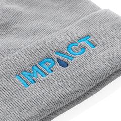 Vue Bonnet IMPACT AWARE™ Polylana® de couleur gris| Krokrodeal