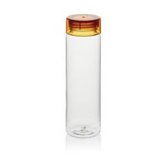 Vue VINGA Bouteille d'eau 600ml en rPET RCS Cott de couleur orange| Krokrodeal