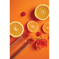 Vue VINGA Bouteille d'eau 600ml en rPET RCS Cott de couleur orange| Krokrodeal