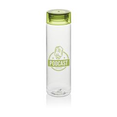 Vue VINGA Bouteille d'eau 600ml en rPET RCS Cott de couleur vert| Krokrodeal