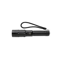 Vue Torche rechargeable USB Gear X de couleur noir| Krokrodeal