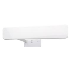 Vue Lampe de bureau avec chargeur à induction 5W de couleur blanc| Krokrodeal