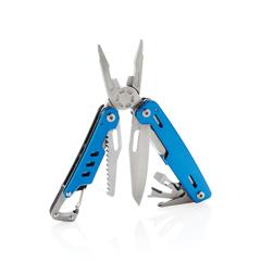 Vue Outil multifonctions avec mousqueton Solid de couleur bleu| Krokrodeal