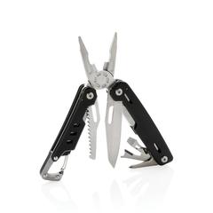 Vue Outil multifonctions avec mousqueton Solid de couleur noir| Krokrodeal
