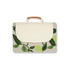Vue VINGA Couverture de pique-nique Daya de couleur vert| Krokrodeal