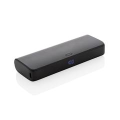 Powerbank 20000mAh charge rapide, plastique RCS, Flashcharge publicitaire pas cher