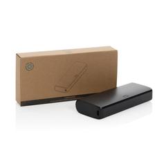 Vue Powerbank 20000mAh charge rapide, plastique RCS, Flashcharge de couleur noir| Krokrodeal