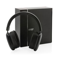 Vue Casque sans fil Swiss Peak Pro de couleur noir| Krokrodeal