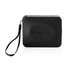 Vue Enceinte 3W en plastique recyclé RCS Urban Vallejo de couleur noir| Krokrodeal
