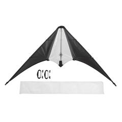 Vue Cerf volant de couleur noir| Krokrodeal