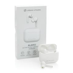 Vue Ecouteurs ANC Urban Vitamin Alamo de couleur blanc| Krokrodeal