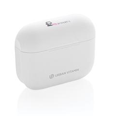 Vue Ecouteurs ANC Urban Vitamin Alamo de couleur blanc| Krokrodeal