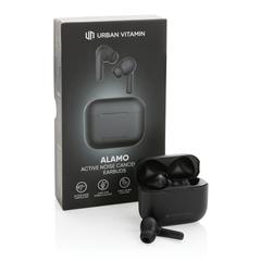 Vue Ecouteurs ANC Urban Vitamin Alamo de couleur noir| Krokrodeal