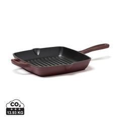 Vue VINGA Grill émaillée Monte de couleur rouge| Krokrodeal