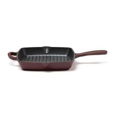 Vue VINGA Grill émaillée Monte de couleur rouge| Krokrodeal