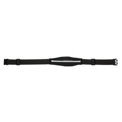 Vue Ceinture sport avec LED de couleur noir| Krokrodeal