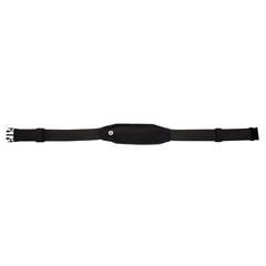 Vue Ceinture sport avec LED de couleur noir| Krokrodeal