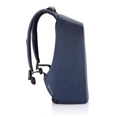 Vue Sac à dos antivol Bobby Hero XL de couleur bleu| Krokrodeal