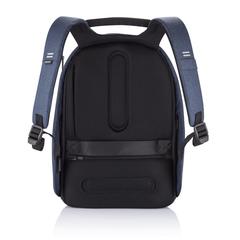 Vue Sac à dos antivol Bobby Hero XL de couleur bleu| Krokrodeal