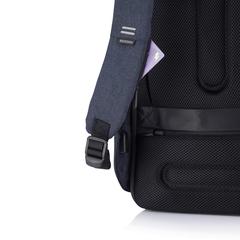 Vue Sac à dos antivol Bobby Hero XL de couleur bleu| Krokrodeal