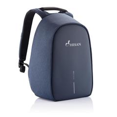 Vue Sac à dos antivol Bobby Hero XL de couleur bleu| Krokrodeal