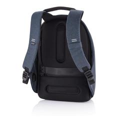 Vue Sac à dos antivol Bobby Hero XL de couleur bleu| Krokrodeal