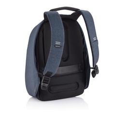 Vue Sac à dos antivol Bobby Hero XL de couleur bleu| Krokrodeal