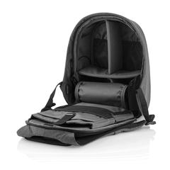 Vue Sac à dos antivol Bobby Hero XL de couleur gris| Krokrodeal