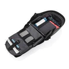 Vue Sac à dos antivol Bobby Hero XL de couleur gris| Krokrodeal
