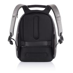 Vue Sac à dos antivol Bobby Hero XL de couleur gris| Krokrodeal