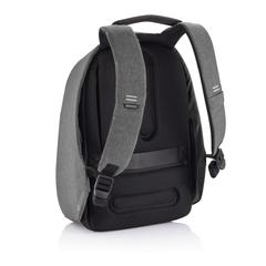 Vue Sac à dos antivol Bobby Hero XL de couleur gris| Krokrodeal
