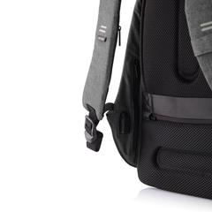 Vue Sac à dos antivol Bobby Hero XL de couleur gris| Krokrodeal