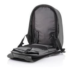 Vue Sac à dos antivol Bobby Hero XL de couleur gris| Krokrodeal