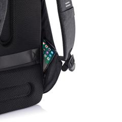 Vue Sac à dos antivol Bobby Hero XL de couleur noir| Krokrodeal