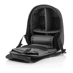 Vue Sac à dos antivol Bobby Hero XL de couleur noir| Krokrodeal