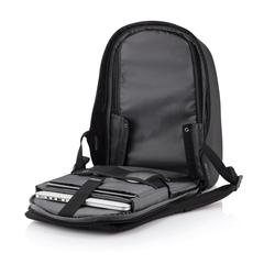 Vue Sac à dos antivol Bobby Hero XL de couleur noir| Krokrodeal