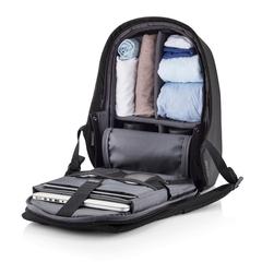 Vue Sac à dos antivol Bobby Hero XL de couleur noir| Krokrodeal
