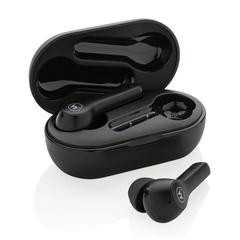Vue Oreillettes Motorola IPX5 TWS Moto 85 de couleur noir| Krokrodeal