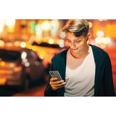 Vue Oreillettes Motorola IPX5 TWS Moto 85 de couleur noir| Krokrodeal