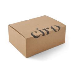 Vue VINGA Boîte à lunch en acier recyclé RCS Ciro de couleur gris| Krokrodeal