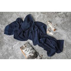 Vue VINGA Serviette Birch 30x30 de couleur bleu| Krokrodeal