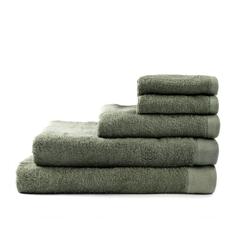 Vue VINGA Serviette Birch 30x30 de couleur vert| Krokrodeal