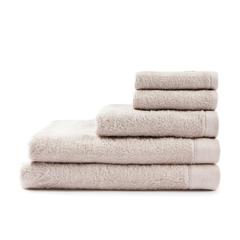 Vue VINGA Serviette Birch 30x30 de couleur beige| Krokrodeal