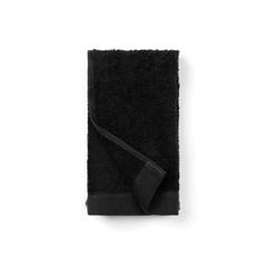 Vue VINGA Serviette Birch 30x30 de couleur noir| Krokrodeal