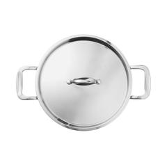Vue Casserole en cuivre VINGA Baron de couleur marron| Krokrodeal