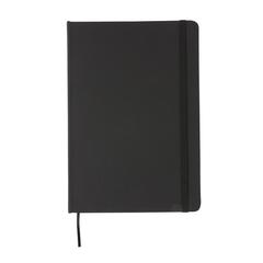 Vue Carnet de notes A5 en PU de couleur noir| Krokrodeal