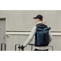 Vue VINGA Sacoche de vélo Baltimore de couleur bleu| Krokrodeal