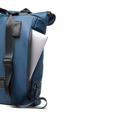 Vue VINGA Sacoche de vélo Baltimore de couleur bleu| Krokrodeal